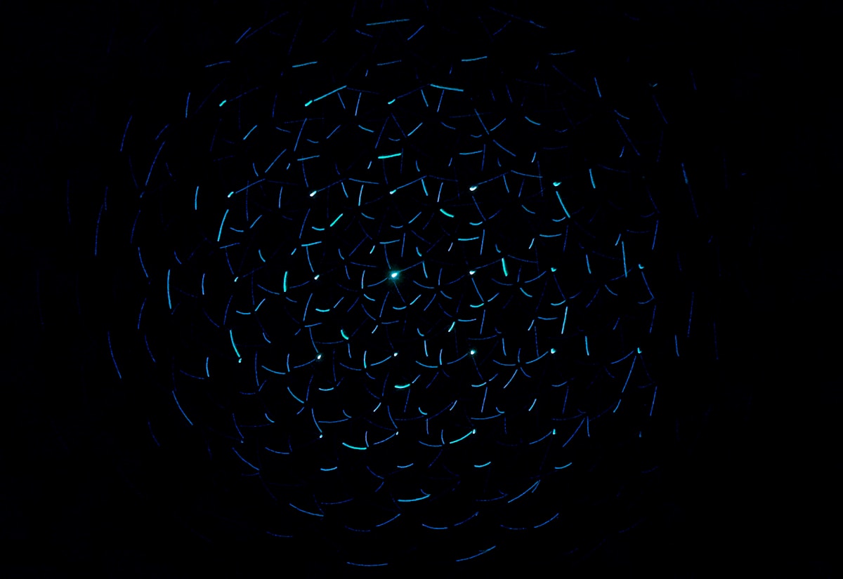 Spectacular sunset over the St. Lawrence from the heights of Charlevoix, red and orange sky