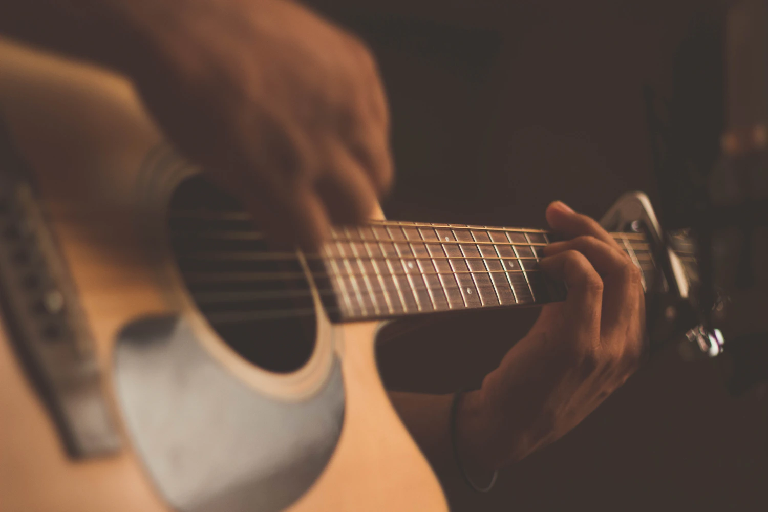 Guitar learning in India