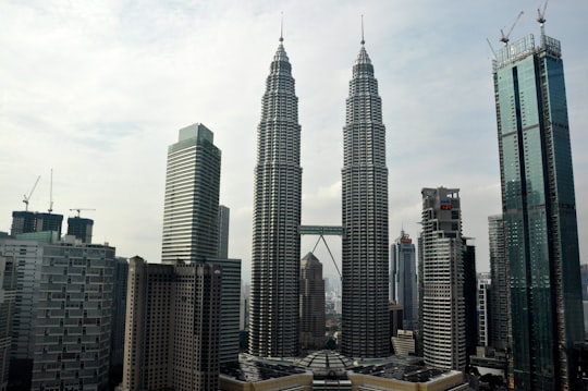 Singapore Twin Tower in KLCC Park Malaysia