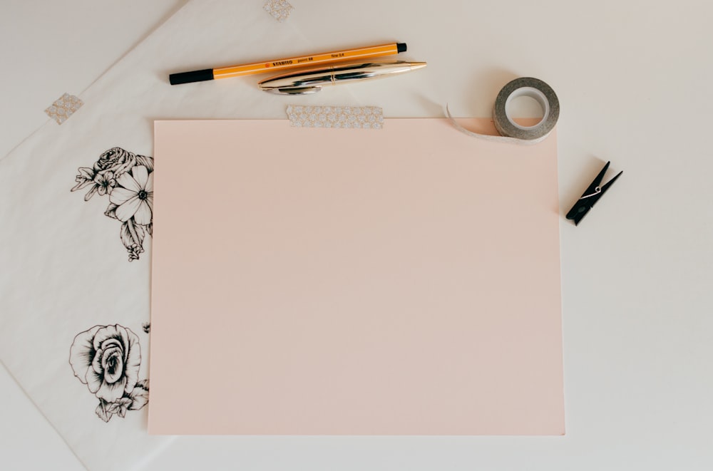 Sketch pad with color pencil and paint brush photo – Free Ukraine Image on  Unsplash