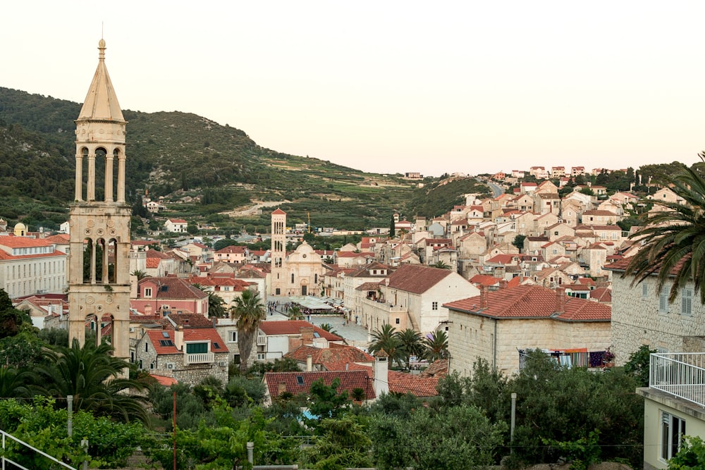 red and white houses during daytime