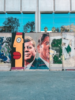 President John F. Kennedy painting