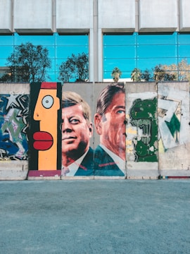 President John F. Kennedy painting