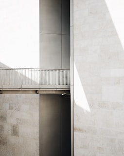 A minimalist architectural shot highlighting clean lines and dark contrasts