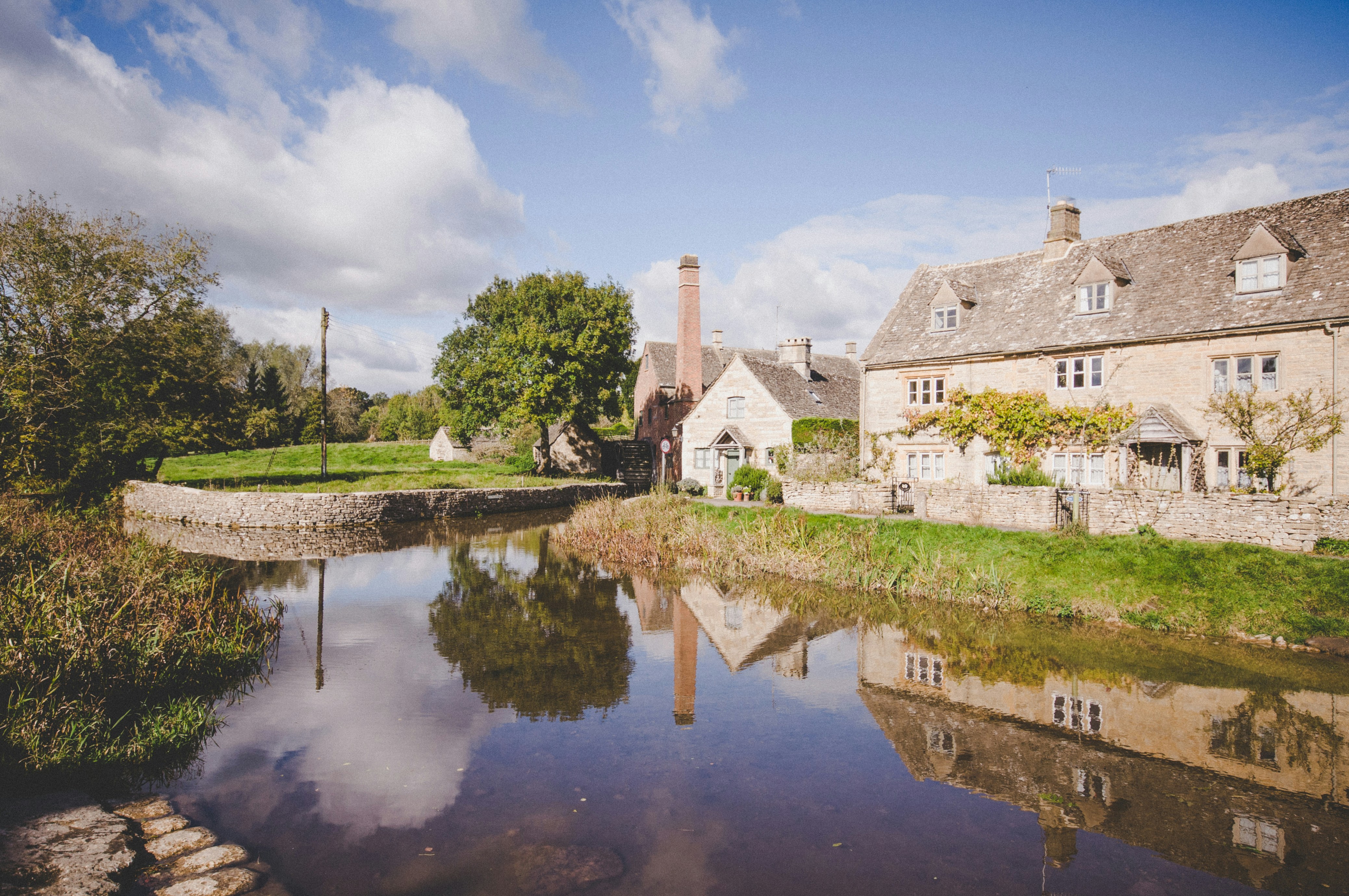 houses near pond during daytime, Milling Around