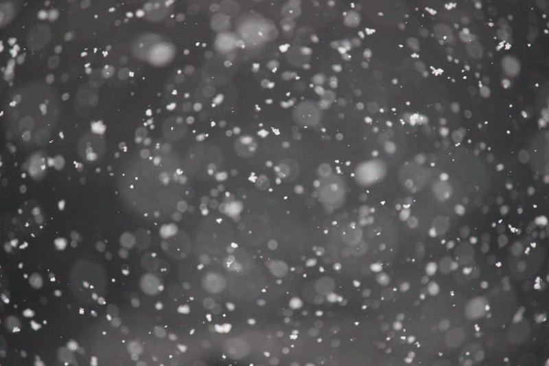 Snowfall.