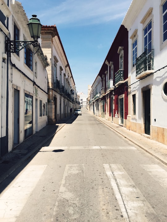 city pathway in São Pedro Portugal