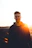 man in black sweater smiling