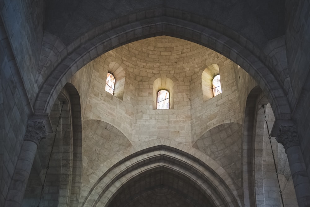 Intérieur de la structure