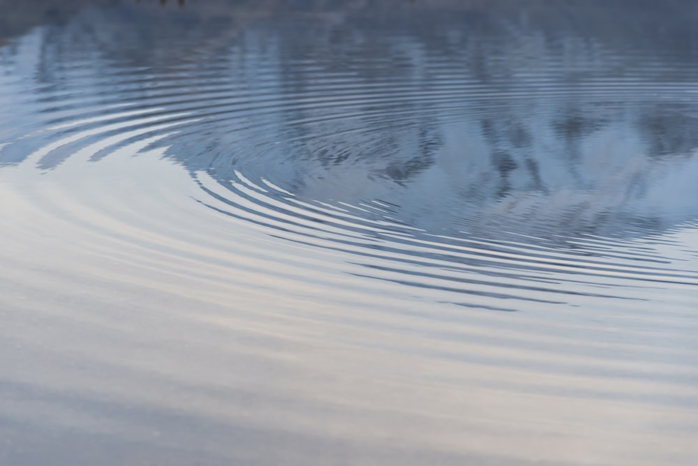 time lapse photography of water reaction