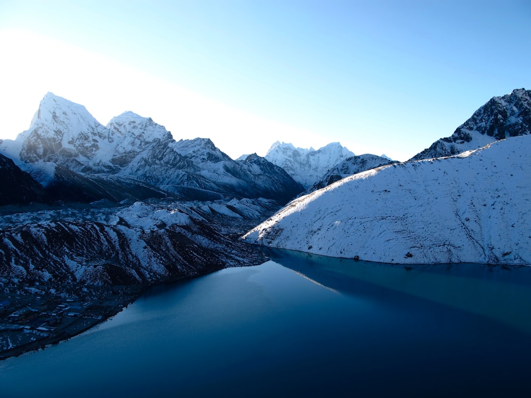 Glacial landform photo spot Cho Oyu Gokyo Ri