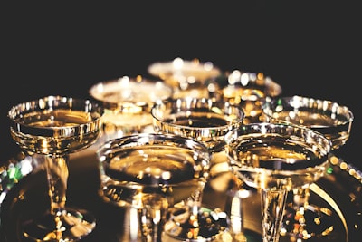 gold chalice set fancy google meet background