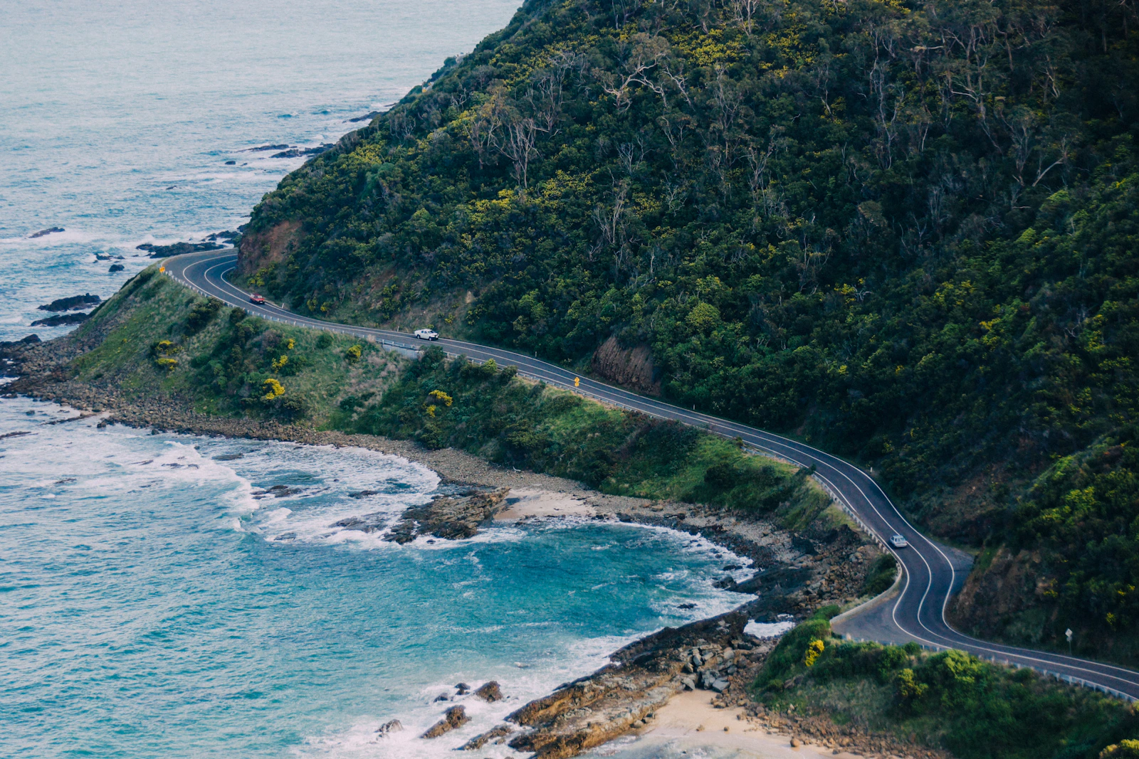 The Twelve Apostles rock formations along Australia's Great Ocean Road