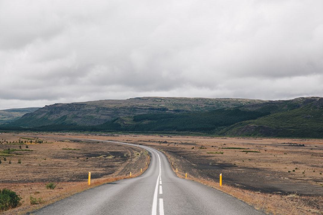 empty gray highway, Due West