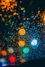 multicolored bokeh lights