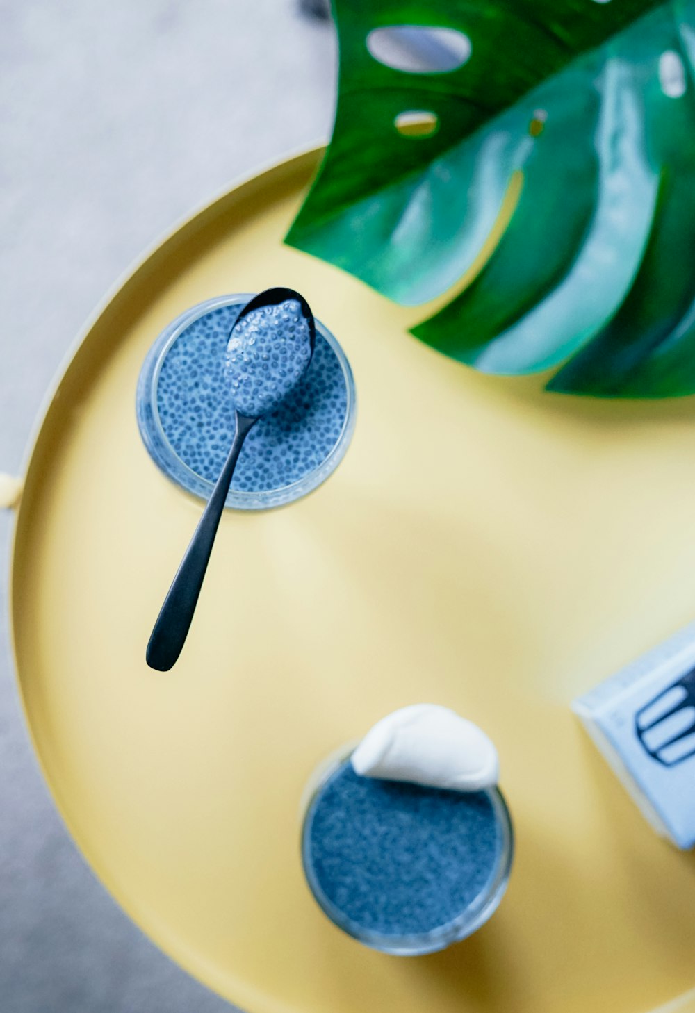 stainless steel spoon on drinking glass