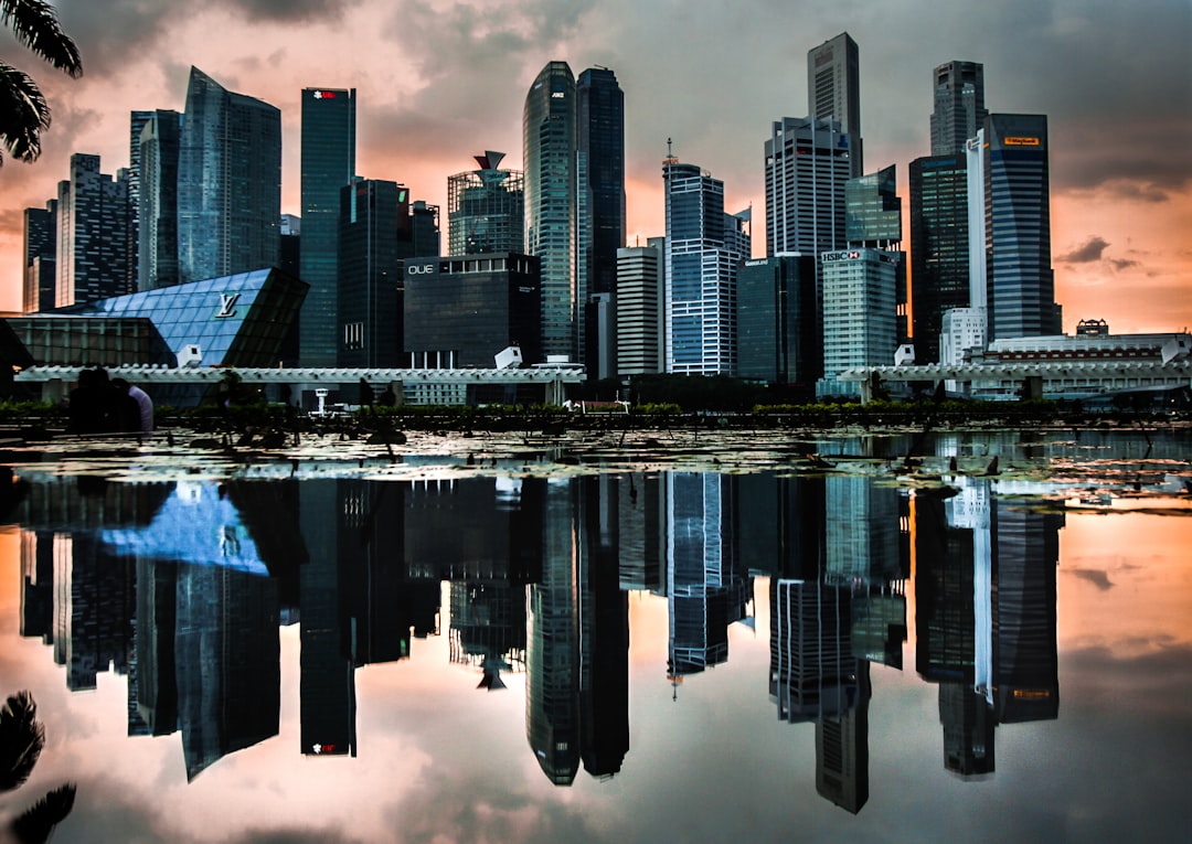 landscape photography of a city,
