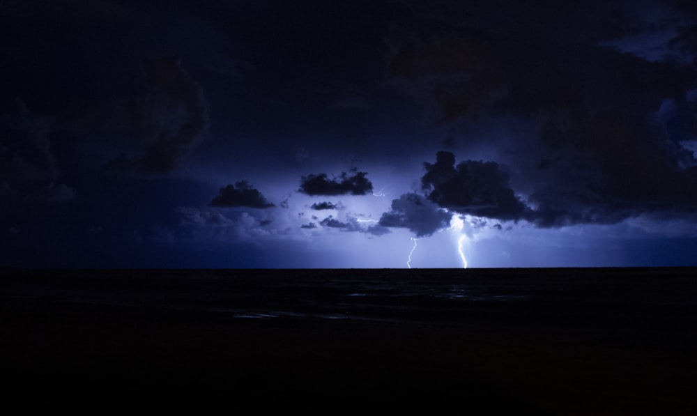 thunderstorm during nightime