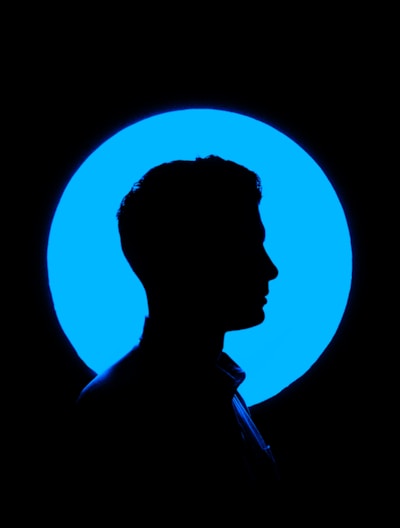 silhouette of man illustration