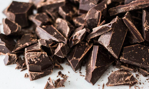 Pile of chocolate chips