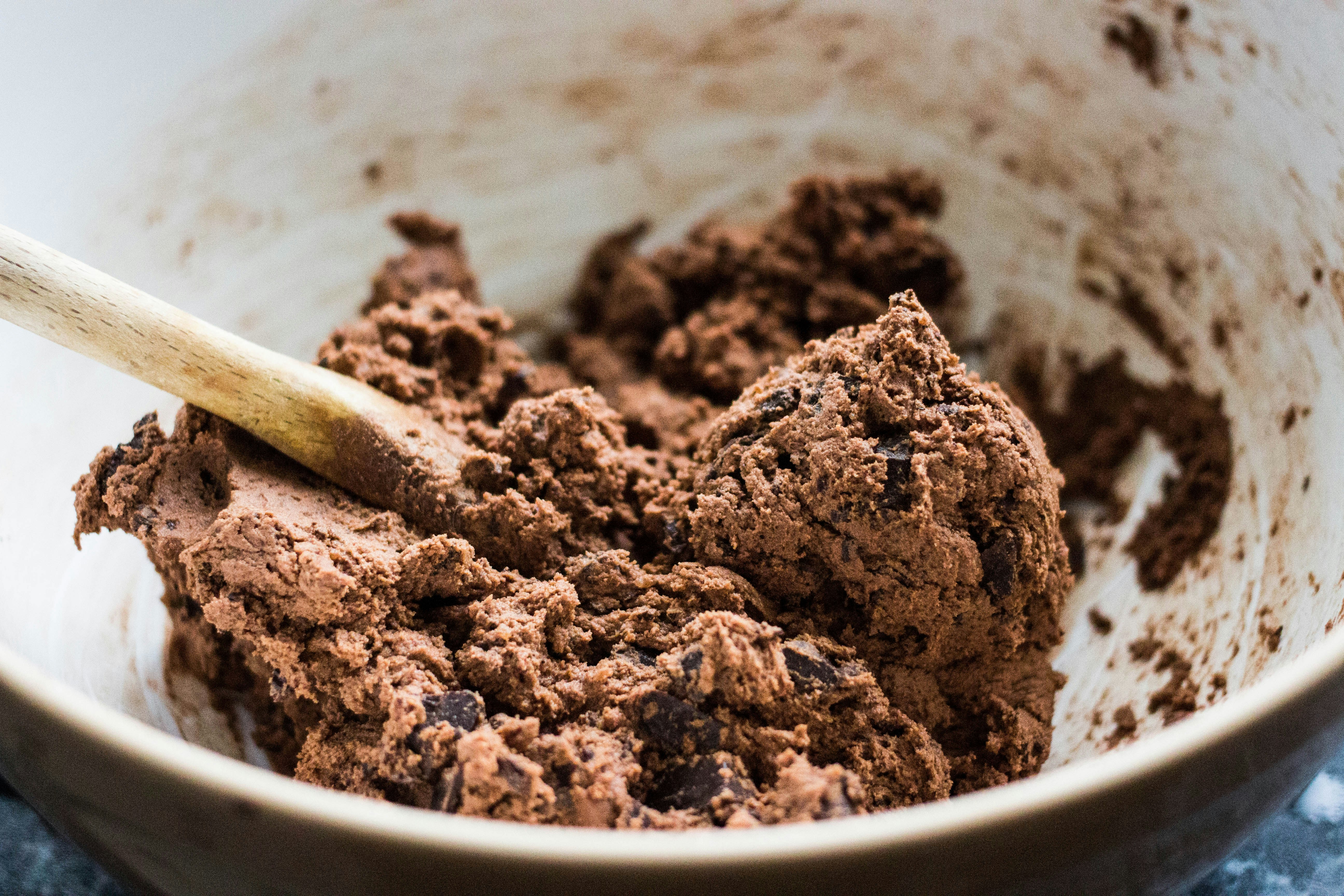 baked chocolate cookie