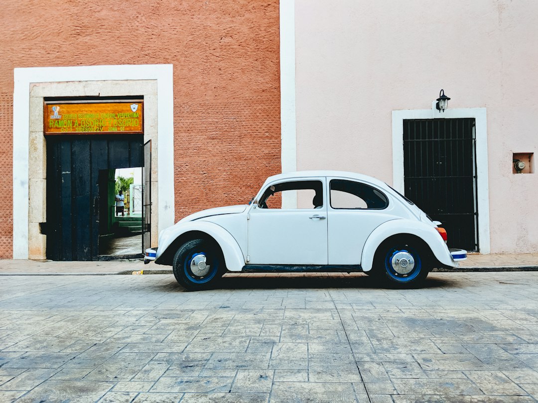car at repair shop