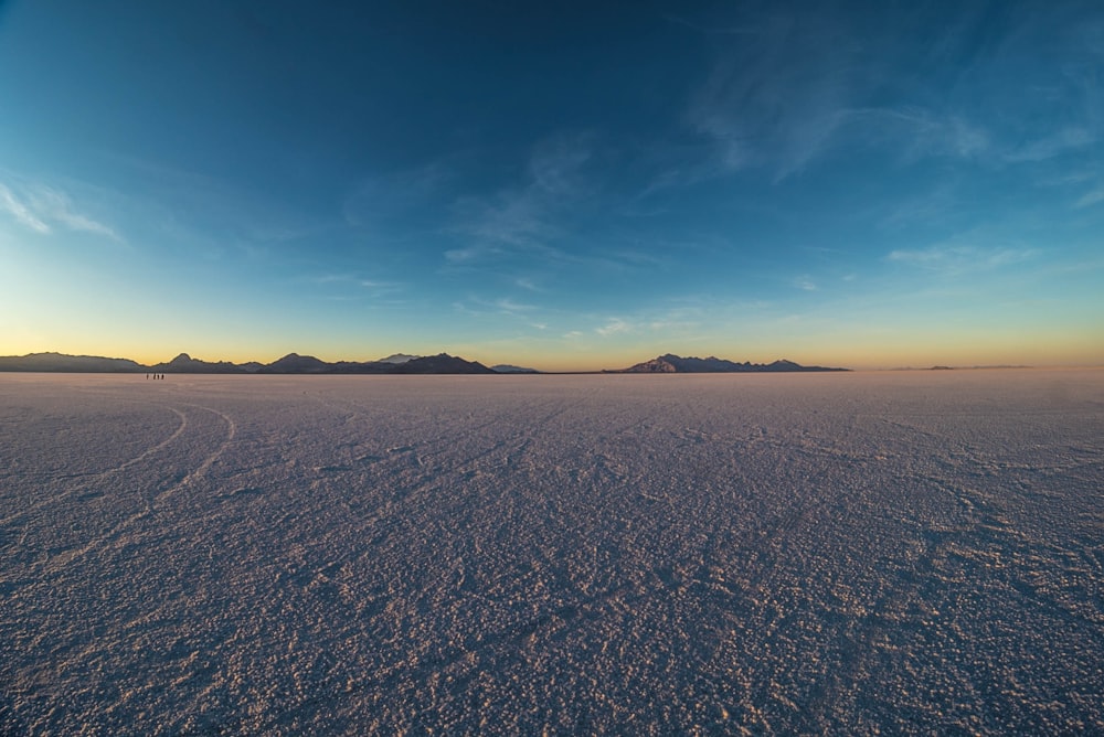 mountains over the horizon