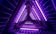 purple and black pyramid wallpaper