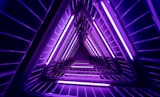 purple and black pyramid wallpaper