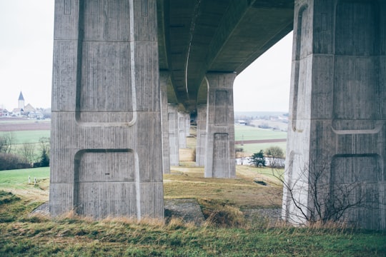 gray concrete road in Trockau Germany