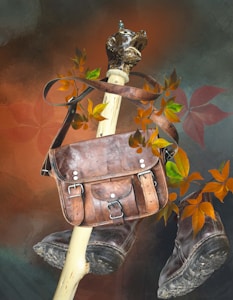 Vintage Leather Backpack