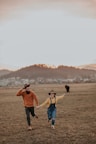 man holdind woman hand