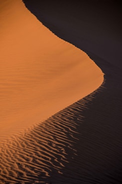 photo of sand dune