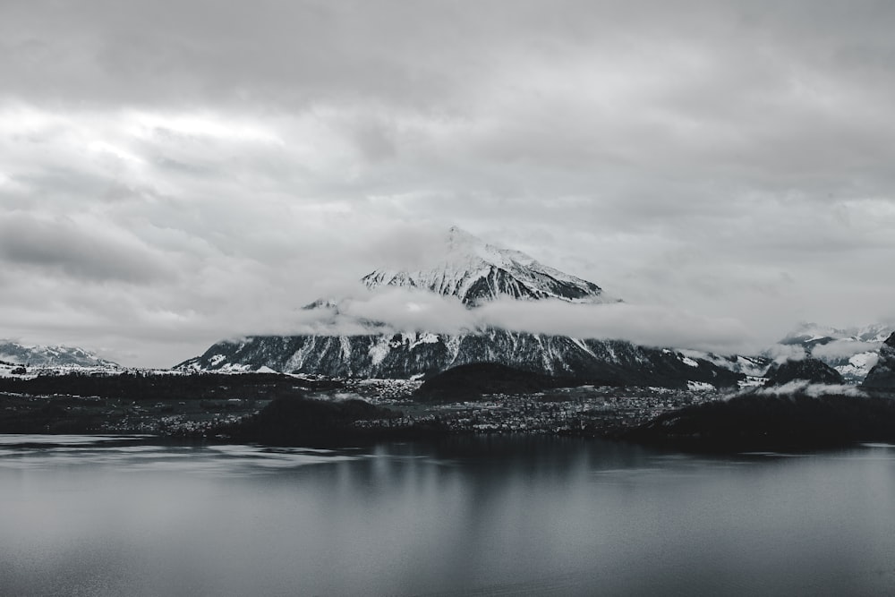 snow covered mountain