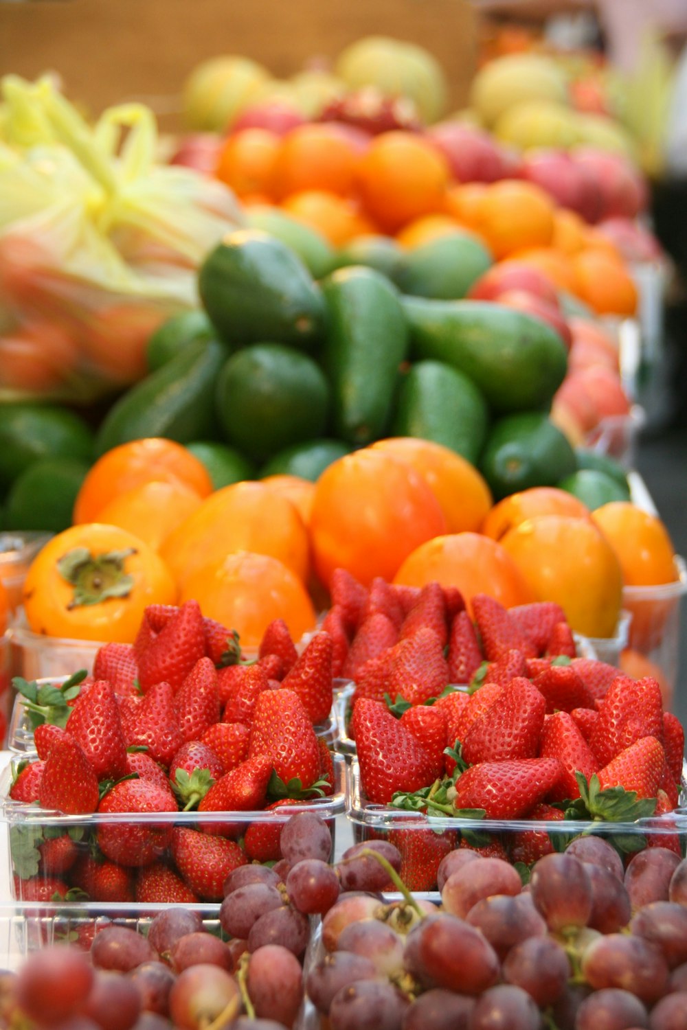 variety of fruits