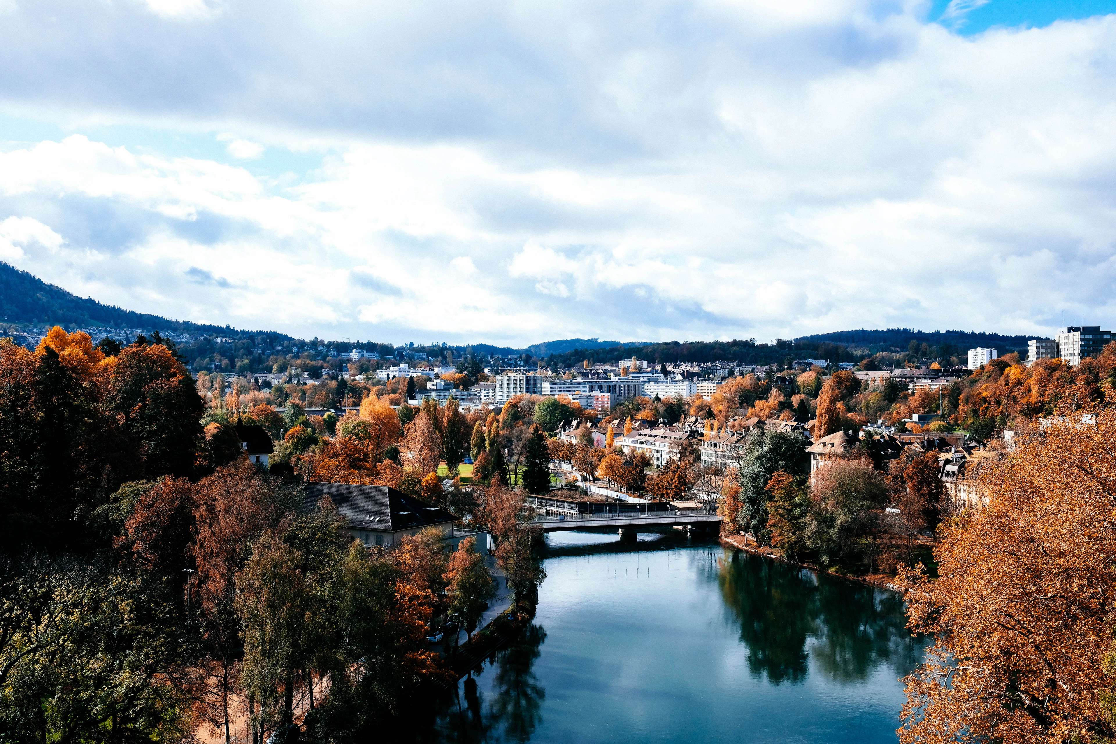 Walking through Bern streets