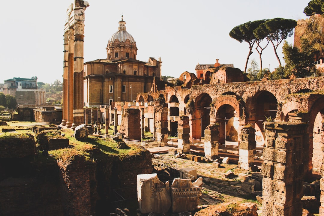 Historic site photo spot Rome Fórum Romano