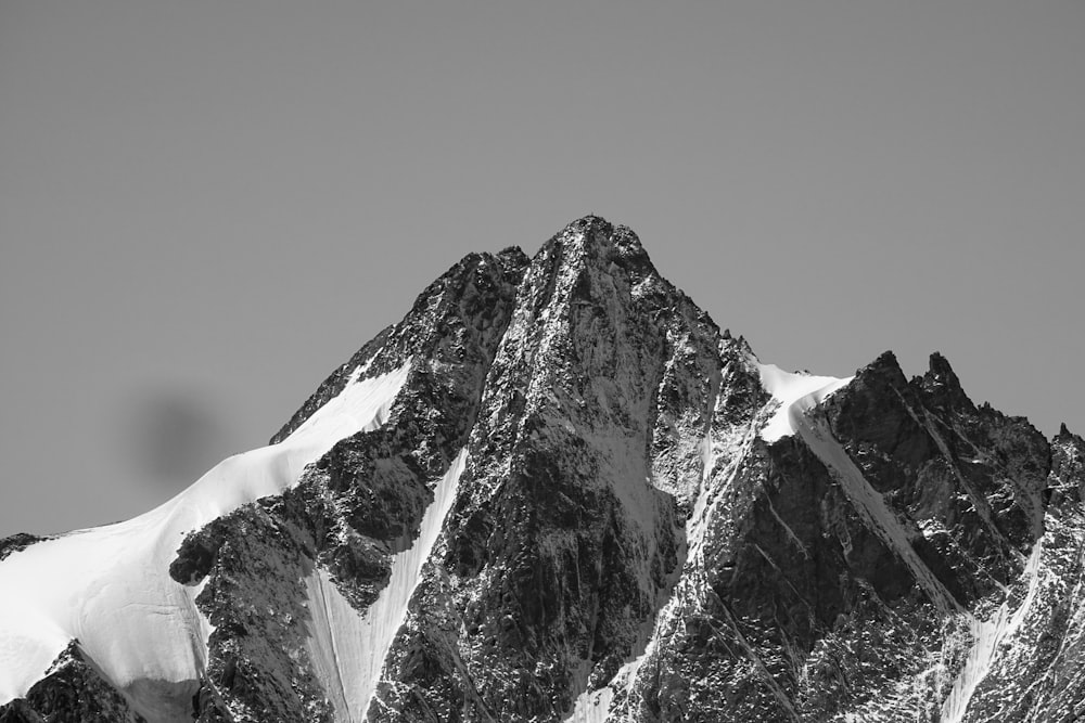 photo of mountain covered with snow