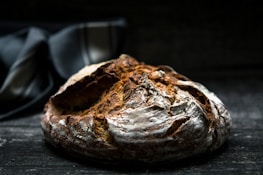 close up photo of brown cookie