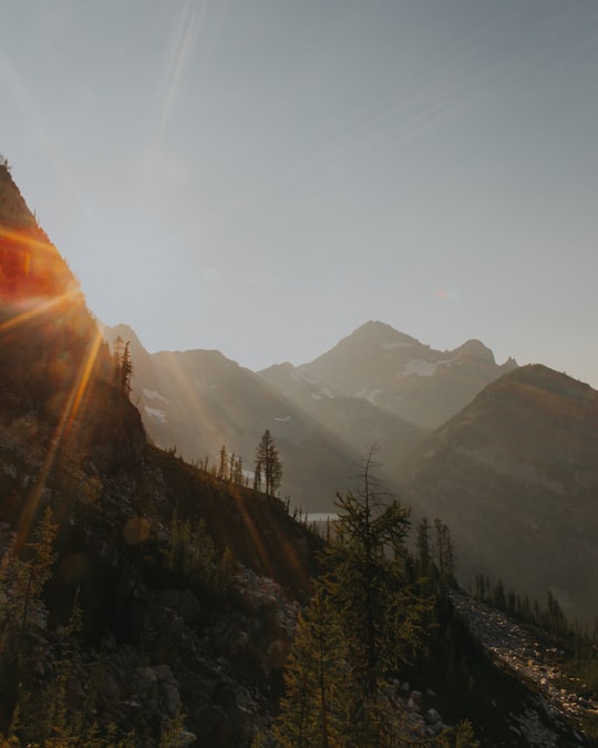 photo of mountain during sunrise in North Cascades National Park United States