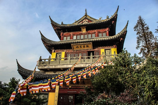 Chinese temple in Zhujiajiao China