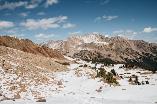 landscape photo of mountains during daytime in Gore Range United States