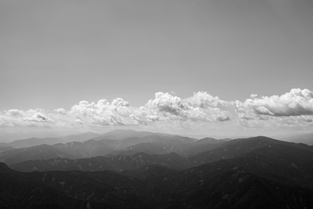 cloud formation under mountains