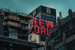 New York signage