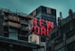 New York signage