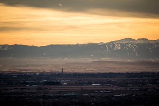 gray mountain during sunset in Billings United States