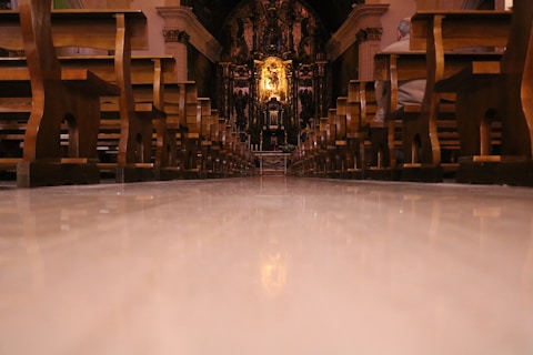 low angle photography of cathedral