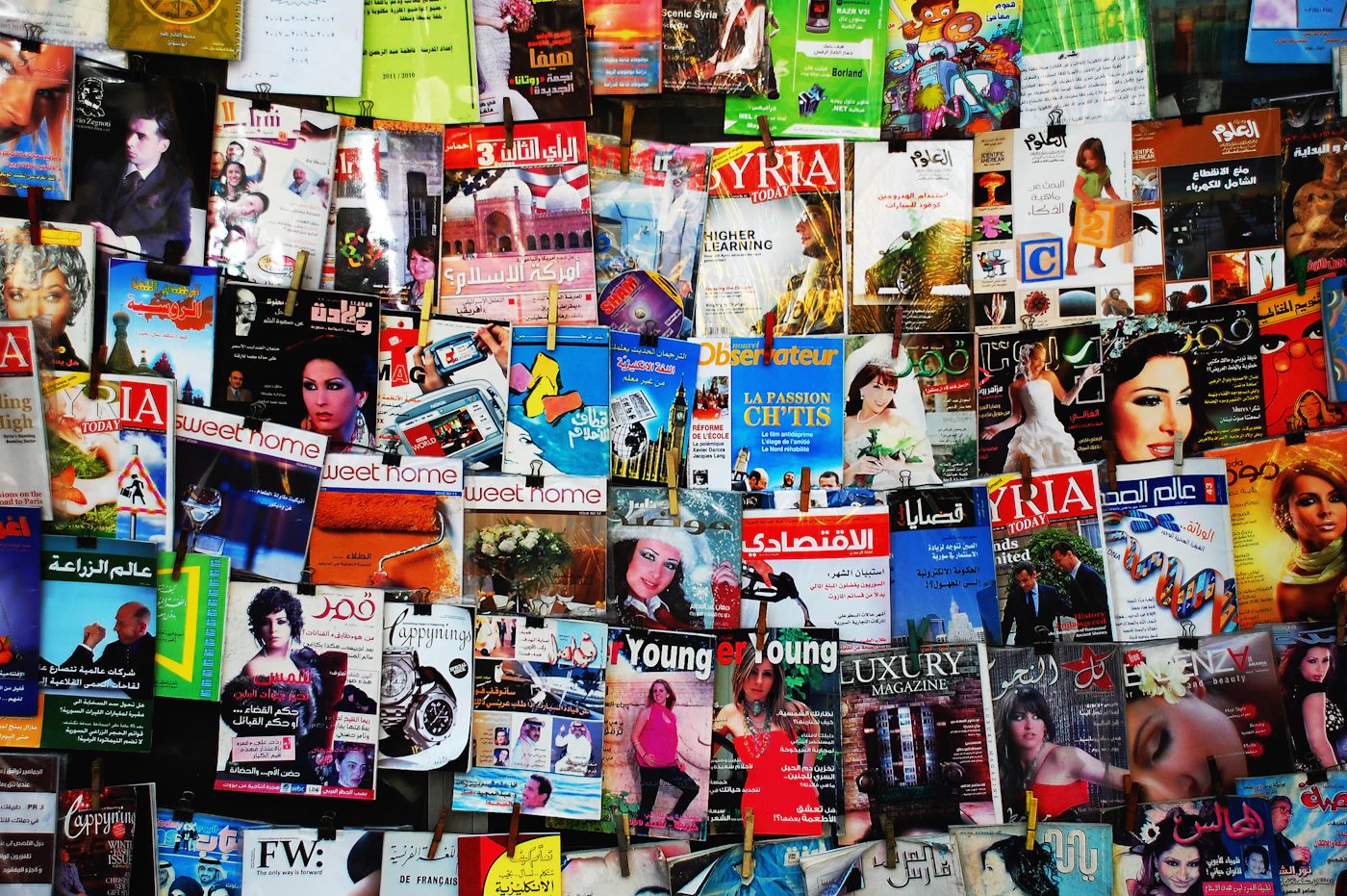 Assorted magazine collection