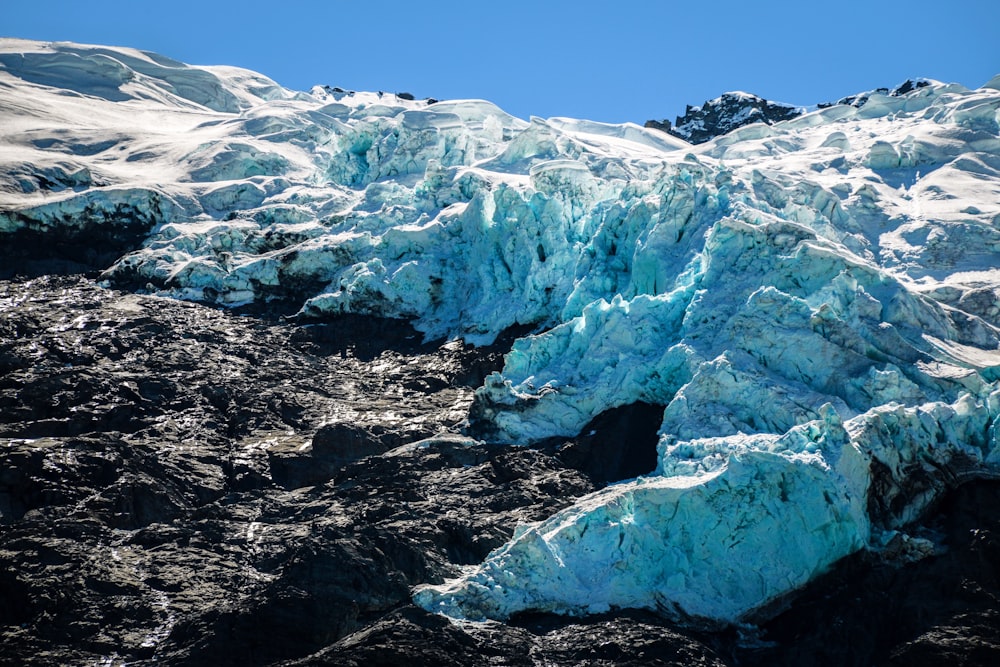 snow capped mountain