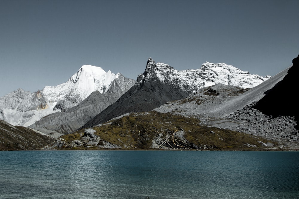 landscape photo of mountain near body of water